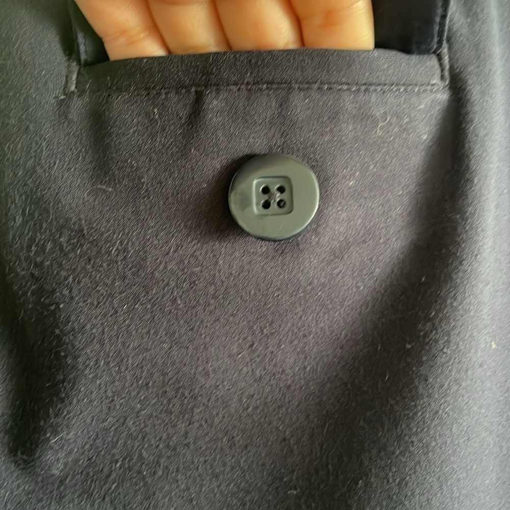 Cabi Pencil Navy Trouser Pants Size 2 - Picture 7 of 10